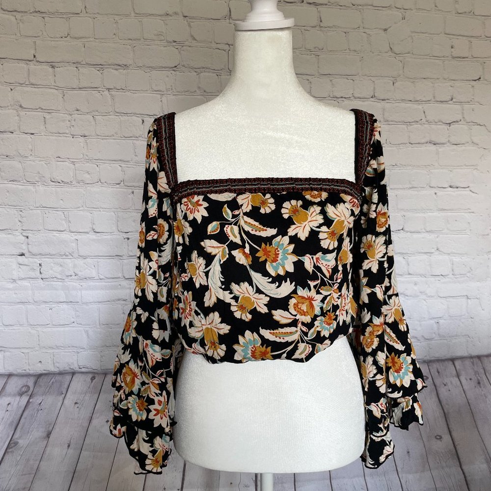 Free People | Floral Bodysuit, Sz XS